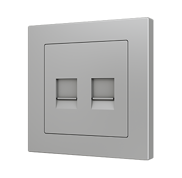 ZS55 - Double RJ45 outlet