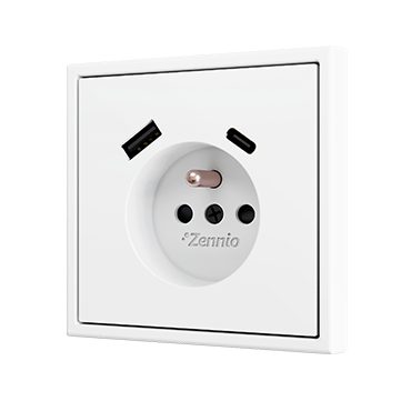 ZS70 – French Socket mit USB C + A
