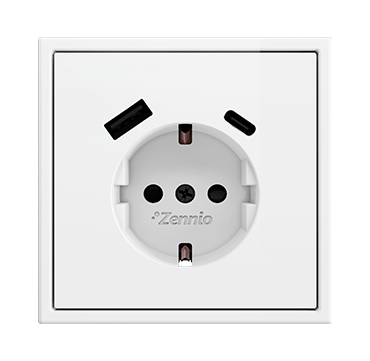ZS70 - Schuko Steckdose mit USB C + A