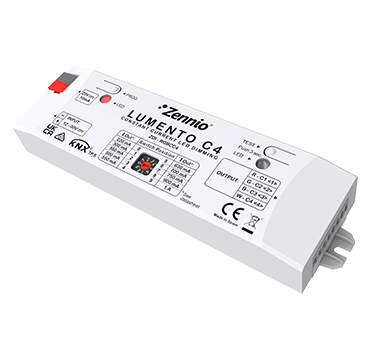Lumento C4 — Éclairage LED / RGB KNX de Zennio