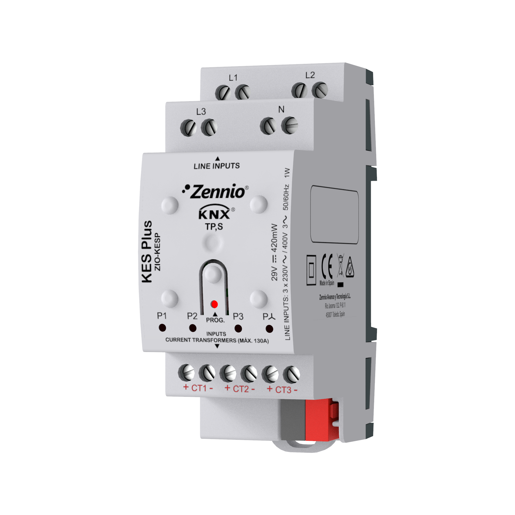 KES Plus — Compteur de consommation KNX de Zennio