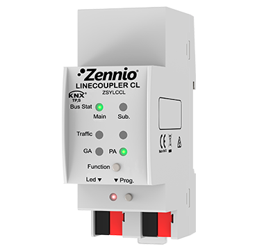 Linecoupler CL — Interfaces IP/USB/RF vers KNX de Zennio