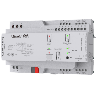 ALLinBOX 88 v2 — Actionneurs AllinOne KNX de Zennio